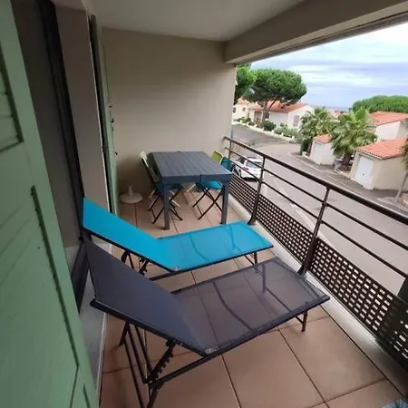T2 2/6 P Clim Vue Piscine Parking Prive A Pied Apartmán